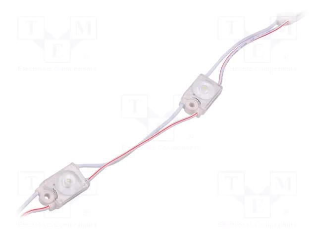 LED; white; 7000K; 360mW; 60lm; IP67; 175°; No.of diodes: 1; -25÷60°C POS PROLED-1W-CC100