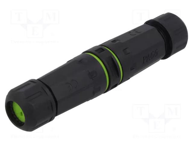 Connector: fiber optic; coupler; SC; for cable; ways: 2; straight LOGILINK LOG-FA05SD3