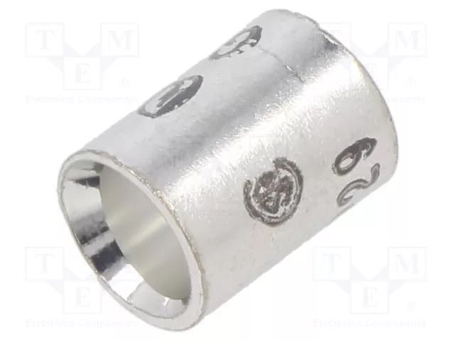 Tip: butt splice; non-insulated; copper; tinned; crimped; grey PANDUIT PSCGRY-L