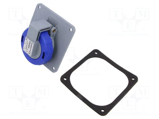 Connector: AC supply 3-phase; socket; female; 16A; 250VAC; IP&S AMPHENOL 2CMA166996R1000