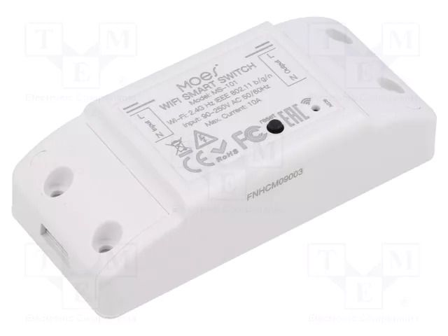 Relay; wall mount; 90÷250VAC; WIFI; Software: SMART Life MOES MS-101-WIFI