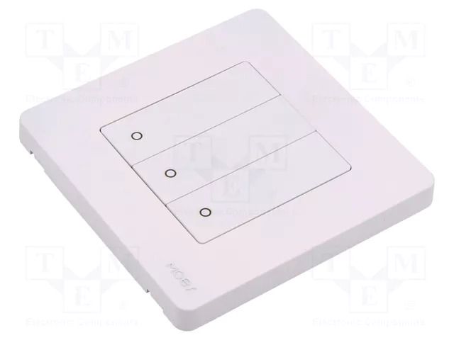 Touchless switch; No.of butt: 3; white MOES SR-ZT3-W