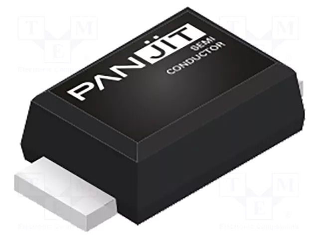 Diode: TVS; 0.15kW; 5.2÷6V; 17.6A; unidirectional; SOD323HE PanJit Semiconductor P1CH3.3A-AU-R1