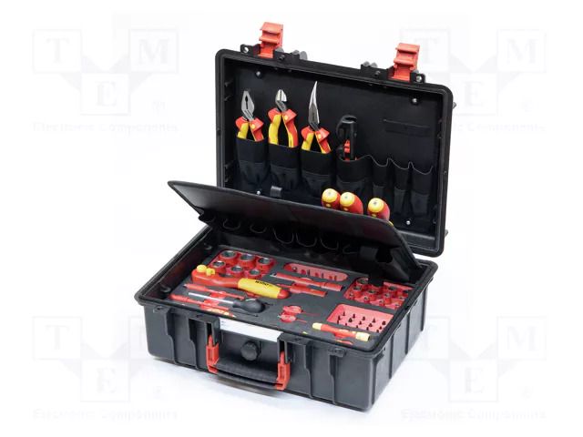 Kit: general purpose; case; for electricians,electric cars; 1kV WIHA WIHA.45833