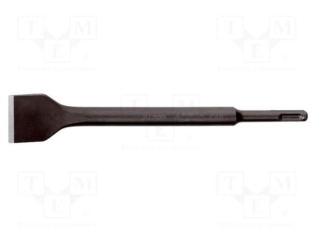 Chisel; for concrete; L: 250mm; SDS-Plus®; Tipwidth: 40mm; cranked RENNSTEIG REN.21225009