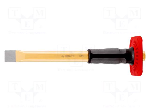 Cold chise; Tipwidth: 27mm; L: 350mm; with splash guard RENNSTEIG REN.3113501