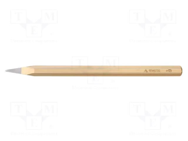 Pointed chisel; L: 500mm; Size: 20mm RENNSTEIG REN.3305000