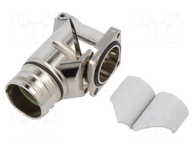 Enclosure for connectors: M23; internal thread; angled 90° HUMMEL 7.435.000.000