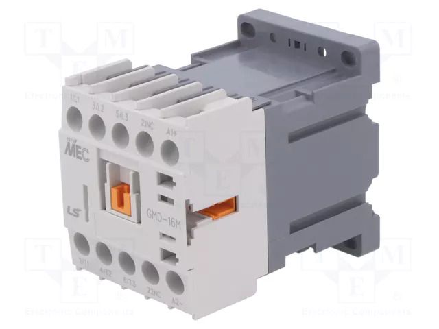Contactor: 3-pole; NO x3; Auxiliary contacts: NC; 48VDC; 16A; IP20 LS ELECTRIC GMD-16M-48VDC-1B