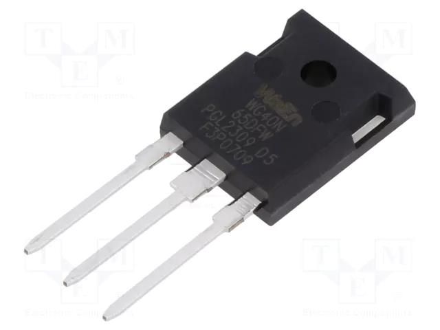 Transistor: IGBT; 650V; 40A; 125W; TO247-3 WeEn Semiconductors WG40N65DFWQ