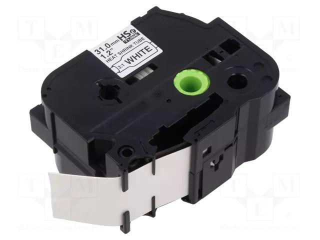 Heat shrink sleeve; 31mm; 1.5m; white; Character colour: black BROTHER BR-HSE261E