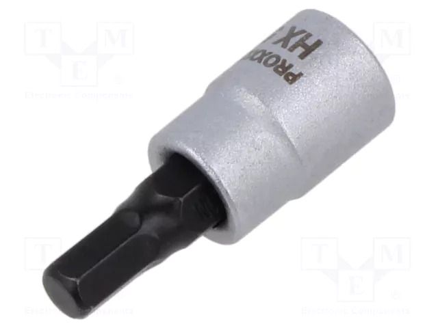 Socket; hex key,socket spanner; HEX 5mm; 1/4" PROXXON PR23747