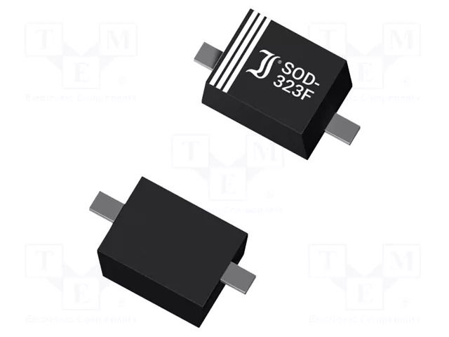 Diode: Zener; 0.3W; 5.1V; 56mA; SMD; reel,tape; SOD323F; MM3Z DIOTEC SEMICONDUCTOR MM3Z5V1-DIO