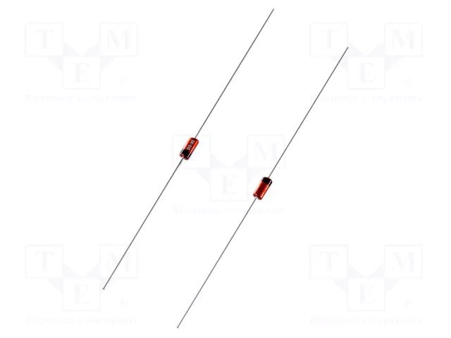Diode: Zener; 0.5W; 22V; Ammo Pack; DO35; single diode; ZPD DIOTEC SEMICONDUCTOR ZPD22-DIO
