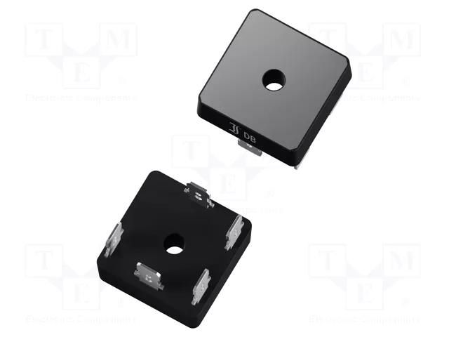 Bridge rectifier: three-phase; Urmax: 1.8kV; If: 25A; Ifsm: 350A DIOTEC SEMICONDUCTOR DB25-18-DIO