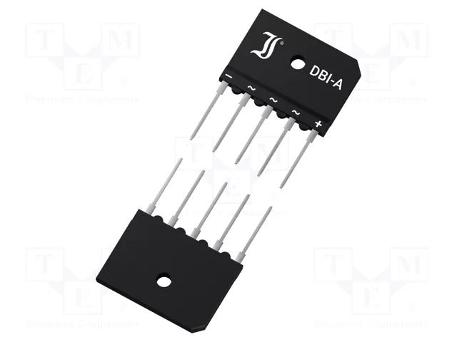 Bridge rectifier: three-phase; Urmax: 1.2kV; If: 20A; Ifsm: 200A DIOTEC SEMICONDUCTOR DBI20-12B-DIO