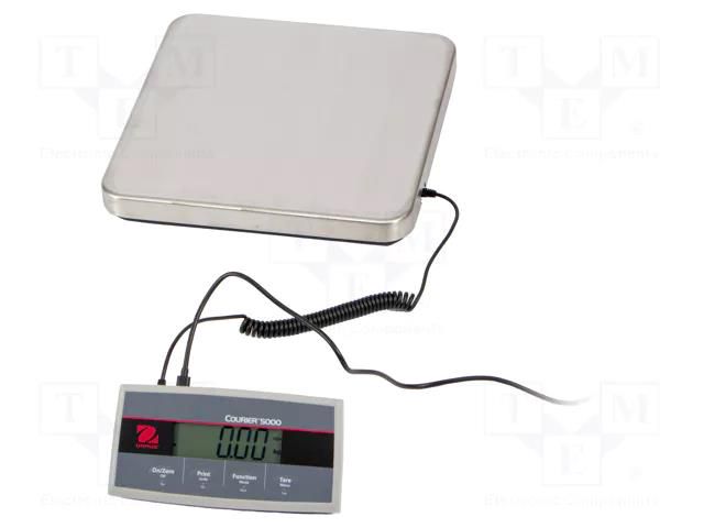 Scales; to parcels,electronic; Scale max.load: 6kg; -10÷40°C OHAUS OHS-I-C52M6R