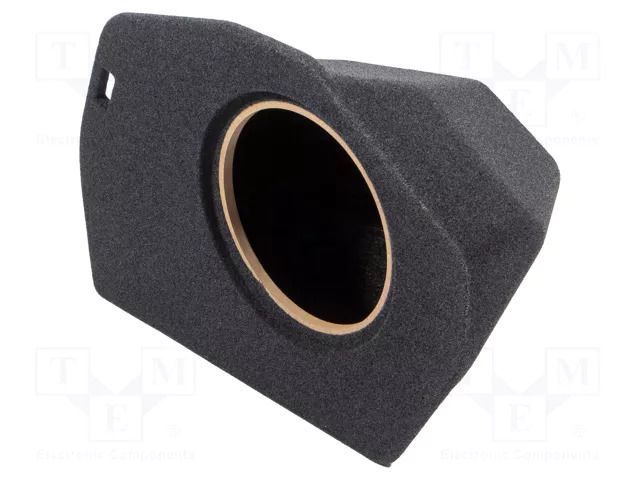 Car loudspeaker enclosure; MDF; black melange; 250mm; Škoda; 19l BASSER OBGL.SKODA.11