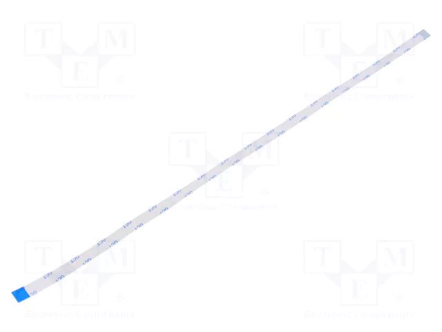 FFC tape; Cores: 10; Tape ph: 0.5mm; L: 254mm; 500mA; 60V; FFC5-TIN GCT 05-10-D-0254-A
