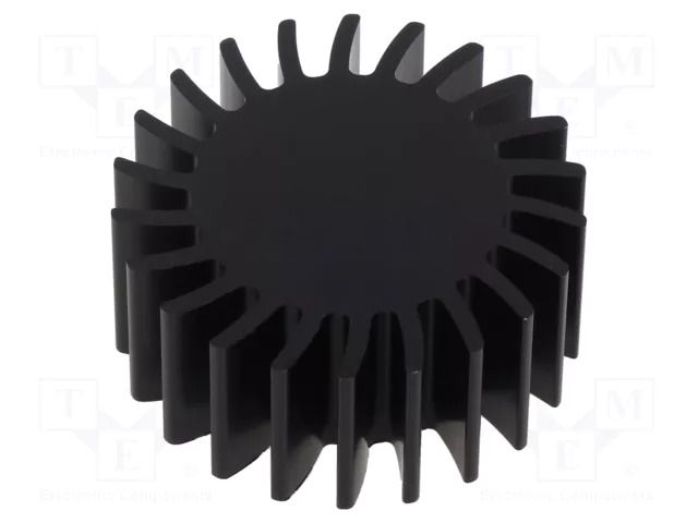Heatsink: extruded; round; L: 20mm; 3.6K/W FISCHER ELEKTRONIK SK619/20/SA