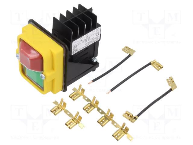 Undervoltage switch; IP55; Body dim: 64x59x94mm; 16A; 400VAC TRIPUS 20P0186