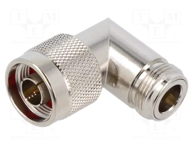Adapter; angled,N socket,N plug; 50Ω; 8GHz CAL TEST CT3388