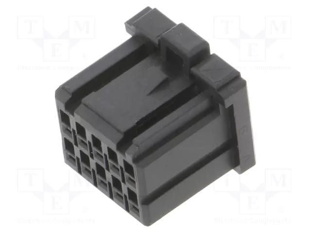 Connector: wire-board; plug; Dynamic D-1100D; female; PIN: 10; 125V TE Connectivity 1-1827862-5
