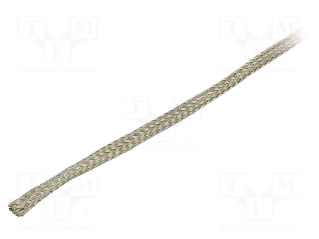 Braids; braid; 32A; 14AWG; Wire dia: 0.16mm; 30.5m; copper strand ALPHA WIRE 2138-SV005