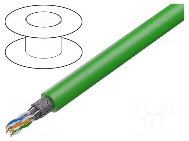 Wire; HELUKAT® 1000IND,S/FTP; 4x2x26AWG; industrial Ethernet; 7a HELUKABEL HELUKAT1000IND-SF7
