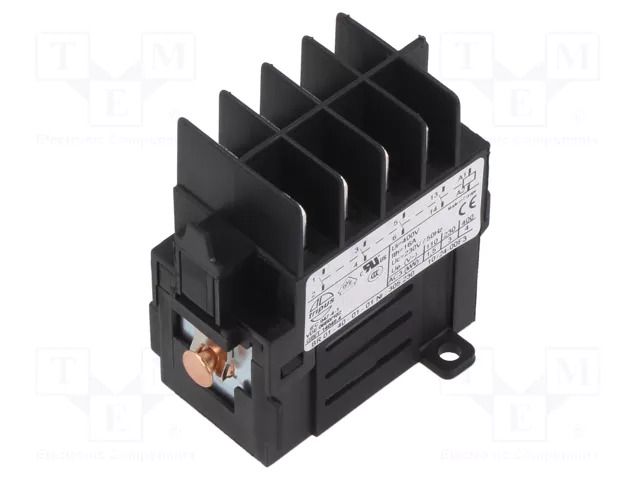 Electr.connect: 6,35x0,8mm terminals; 53x41x59mm; Ucoil: 230VAC TRIPUS 32P0163