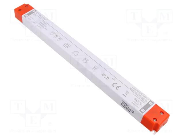 Power supply: switching; LED; 100W; 12VDC; 8.33A; 220÷240VAC; IP20 YINGJIAO YSL100T-100-12