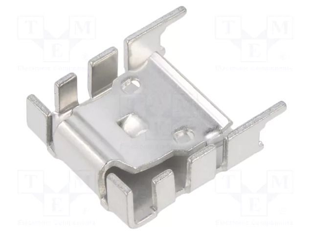 Heatsink: moulded; U; TO220; grey; L: 25mm; W: 8.5mm; H: 29.5mm; 20K/W ALUTRONIC FI353/SN