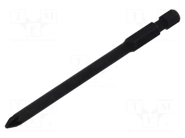 Screwdriver bit; Pozidriv®; PZ1; Overall len: 90mm KING TONY KT-719001Z