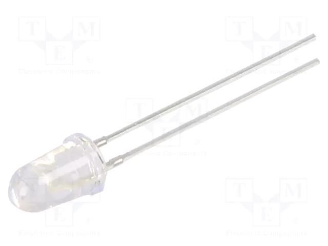 LED; UV; 30°; 20mA; 114mW; 360÷370nm; 3÷3.8VDC; THT; Front: convex OPTOSUPPLY OSV1YL6231A