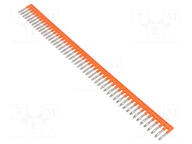 Comb bridge; Entrelec; orange TE Connectivity 1SNK906350R0000