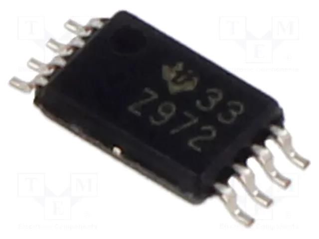IC: operational amplifier; 12MHz; TSSOP8; 2.7÷12VDC; reel,tape TEXAS INSTRUMENTS TL972IPWR