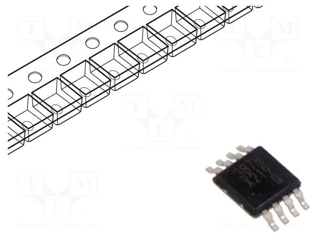 IC: analog switch; SPDT; Ch: 1; VSSOP8; 4.5÷18VDC,4.5÷36VDC TEXAS INSTRUMENTS TMUX6219DGKRQ1