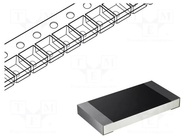 Resistor network: Y; SMD; R: 2.2kΩ; ±1%; 62.5mW; No.of resistors: 4 ROYALOHM 4D02WGF2201TCE