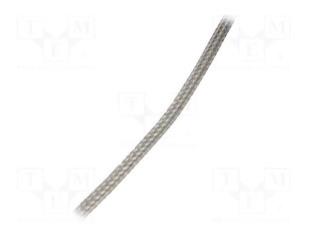 Braids; braid; 46A; 11AWG; Wire dia: 0.16mm; 30.5m; copper strand ALPHA WIRE 2170-SV005