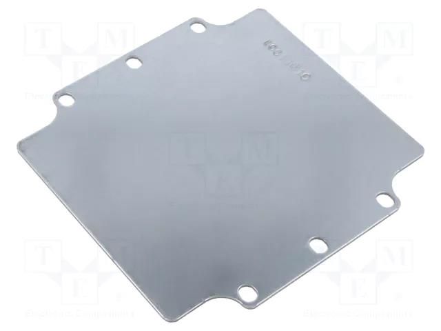 Mounting plate; steel SPELSBERG AL-MPS-1616