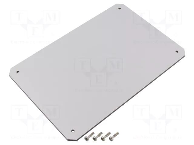 Mounting plate; GEOS; grey SPELSBERG GEOS-S-EPT-3030