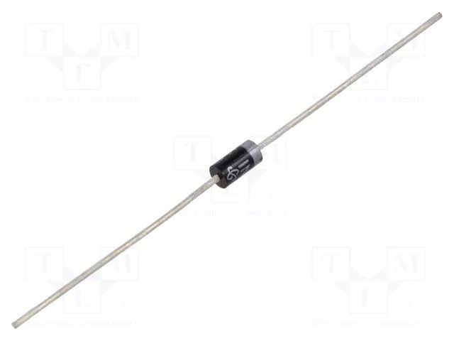 Diode: rectifying; THT; 800V; 1A; Ammo Pack; Ifsm: 30A; DO41 VISHAY 1N4006-E3/73