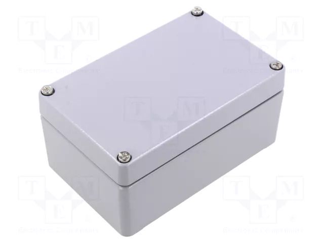 Enclosure: multipurpose; X: 80mm; Y: 125mm; Z: 57mm; AL; aluminium SPELSBERG AL-1308-6