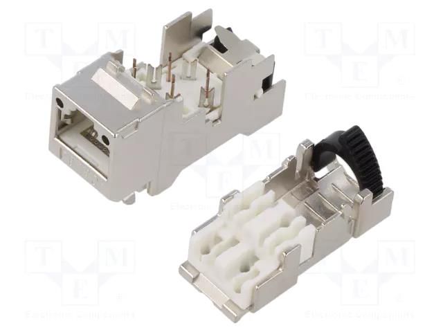 Connector: RJ45; plug; PIN: 8; Cat: 6a; shielded; 8p8c; 22AWG÷27AWG LAPP 21700611