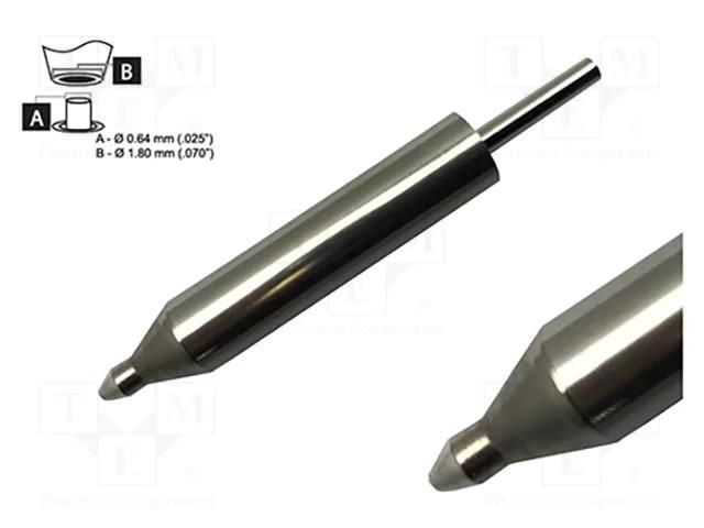 Tip: for desoldering irons; 0.64x1.78mm; 421°C METCAL DFP-CN2