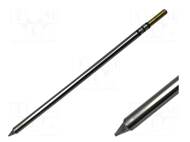 Tip; chisel; 1mm; 468°C; for soldering station METCAL CVC-8CH0010P