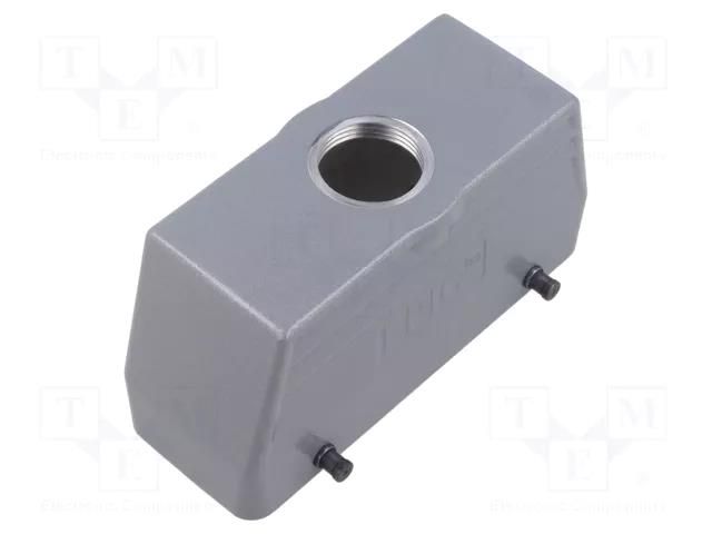 Enclosure for connectors: HDC; size H-B 24; for cable; straight LAPP 19121000