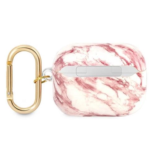 Guess GUAPHCHMAP AirPods Pro cover pink/pink Marble Strap Collection, Guess 3666339047207 3666339047207