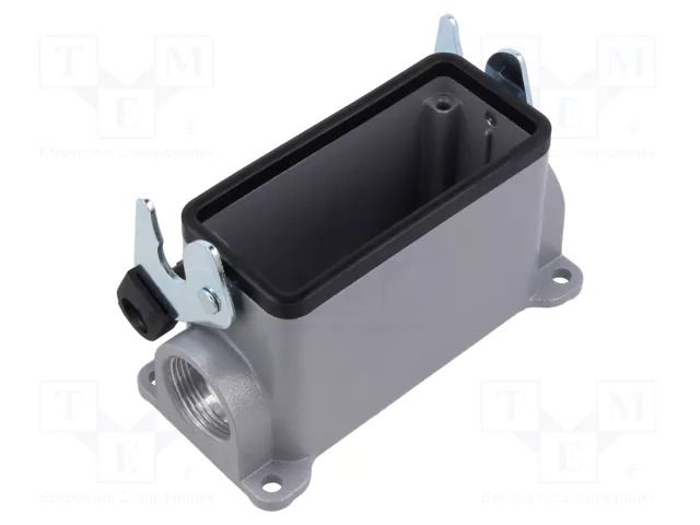 Enclosure for connectors: HDC; size H-B 16; with latch; straight LAPP 19074900
