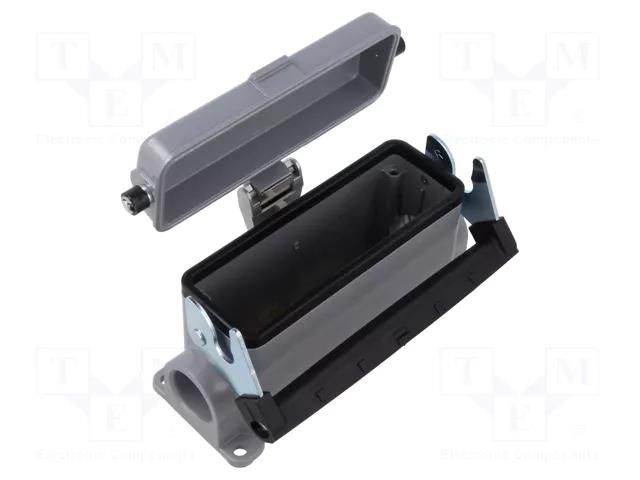 Enclosure for connectors: HDC; size H-B 24; with latch; straight LAPP 19107900